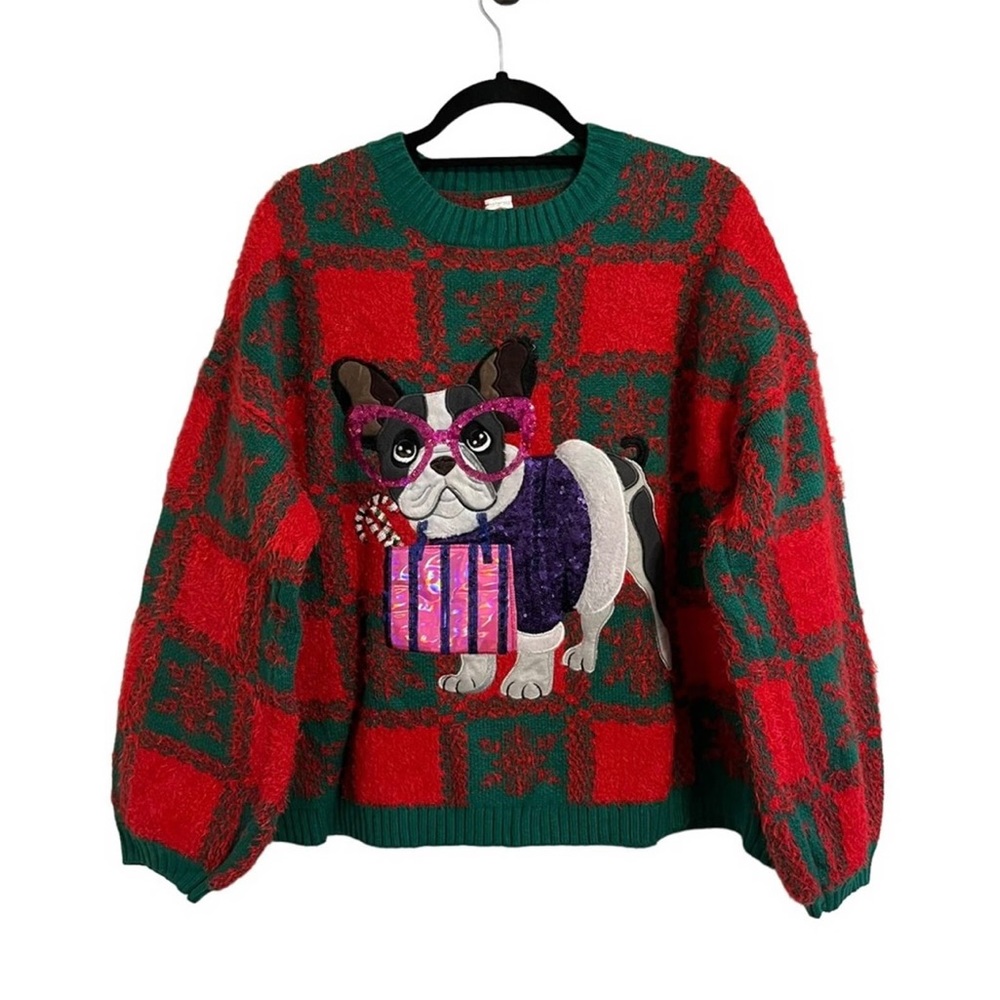 French Bulldog Holiday Sweater